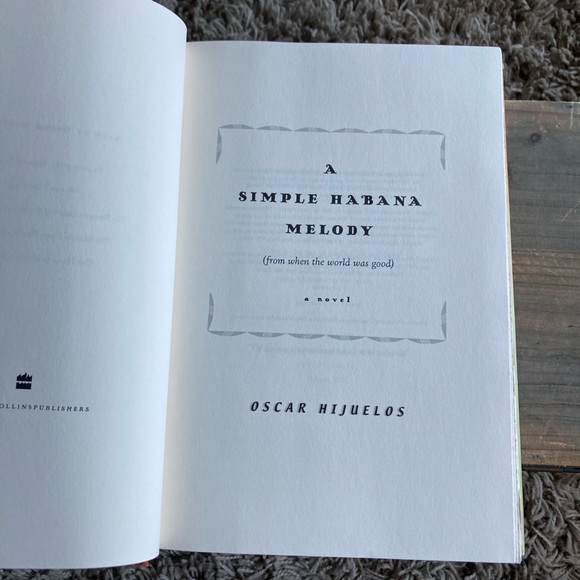 A Simple Habana Melody by Oscar Hijuelos - First Edition 2002 Hardcover - Great! - Picture 6 of 11